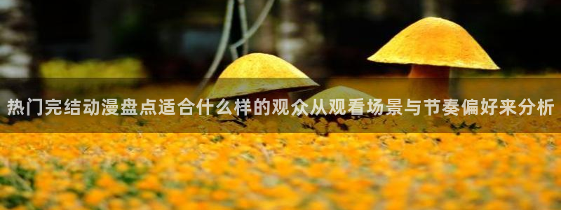 age动漫迅雷下载:热门完结动漫盘点适合什么样的观众从观看场景与节奏偏好来分析配图